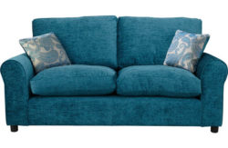 HOME Tabitha Large Fabric Sofa - Teal